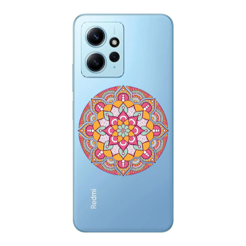 Xiaomi Redmi Note 12 4G Mandala D103 Transparent Silicone TPU Θήκη