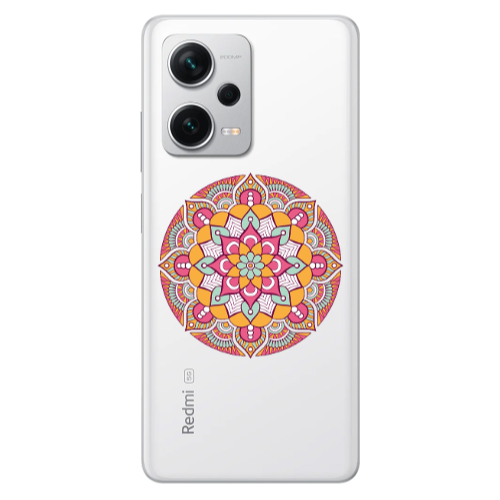 Xiaomi Redmi Note 12 5G Mandala D103 Transparent Silicone TPU Θήκη