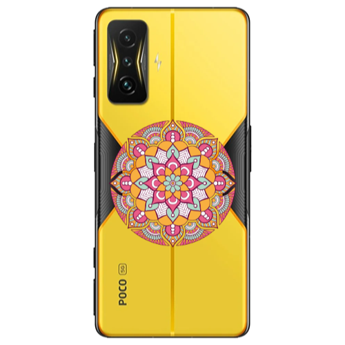 Xiaomi Poco F4 Gt Mandala D103 Transparent Silicone TPU Θήκη