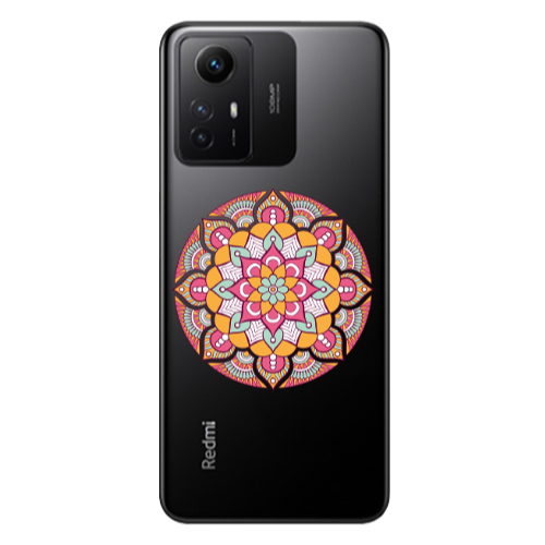 Xiaomi Redmi Note 12s Mandala D103 Transparent Silicone TPU Θήκη