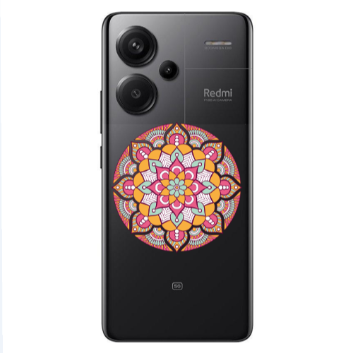 Xiaomi Redmi Note 13 Pro+ 5G  Mandala D103 Transparent Silicone TPU Θήκη