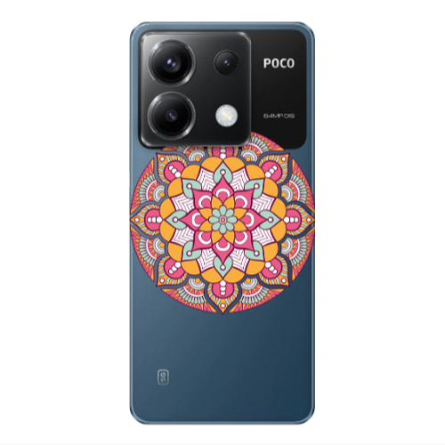 Xiaomi Poco X6 5G Mandala D103 Transparent Silicone TPU Θήκη