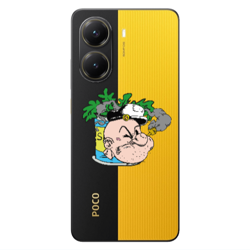 Xiaomi Poco X7 Pro Popeye Transparent Silicone TPU Θήκη