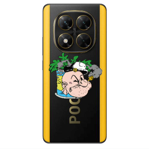Xiaomi Poco X7 Popeye Transparent Silicone TPU Θήκη