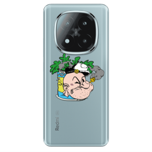 Xiaomi Redmi Note 14 Pro + 5g Popeye Transparent Silicone TPU Θήκη