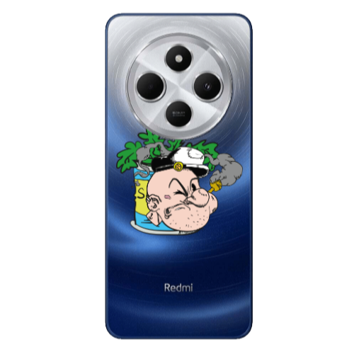 Xiaomi Redmi 14c Popeye Transparent Silicone TPU Θήκη