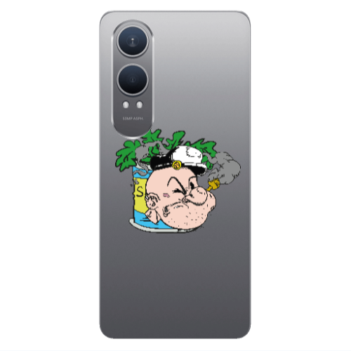Oneplus Nord Ce 4 lite Popeye Transparent Silicone TPU Θήκη