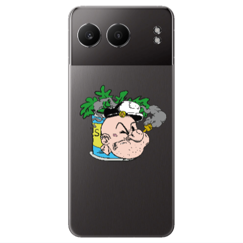 Oneplus Nord 4 Popeye Transparent Silicone TPU Θήκη