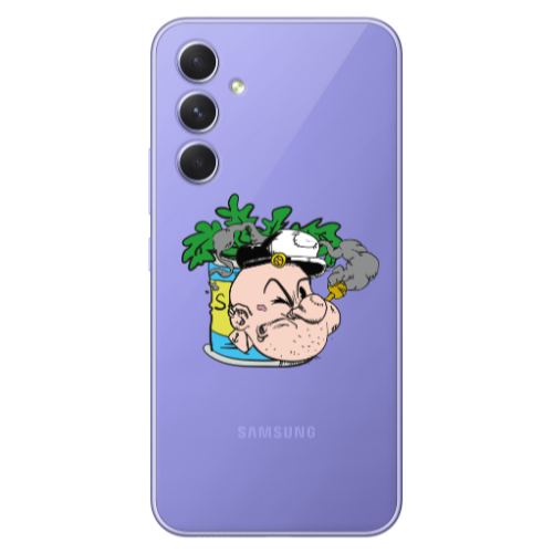 Samsung A56 Popeye Transparent Silicone TPU Θήκη