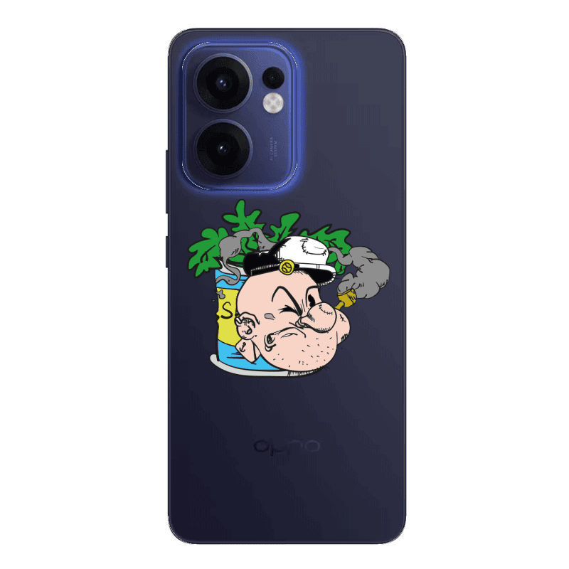 Oppo Reno13 FS Popeye Transparent Silicone TPU Θήκη