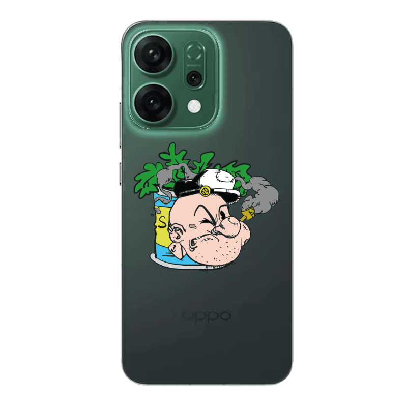 Oppo RENO 14 Popeye Transparent Silicone TPU Θήκη