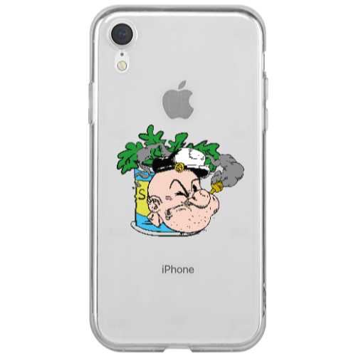Apple iPhone Xr Popeye Transparent Silicone TPU Θήκη