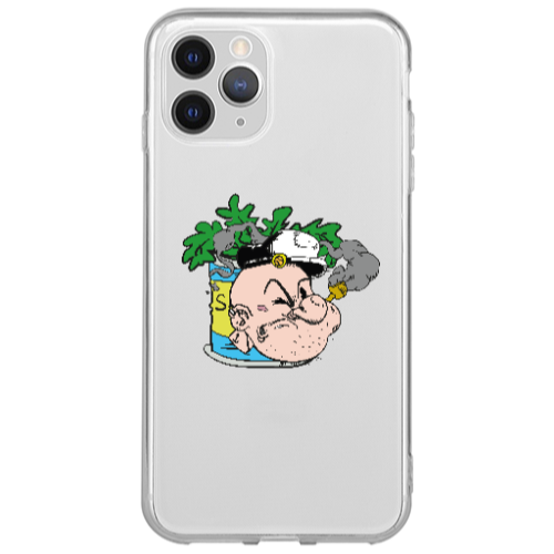 Apple iPhone 13 Pro Max Popeye Transparent Silicone TPU Θήκη