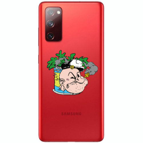 Samsung S20 FE Popeye Transparent Silicone TPU Θήκη