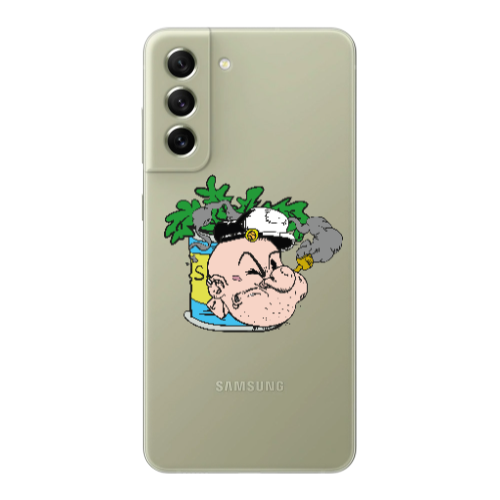 Samsung S22 Popeye Transparent Silicone TPU Θήκη