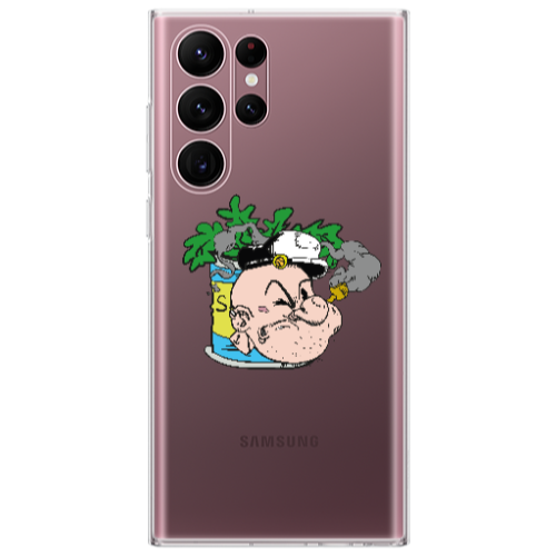 Samsung S22 Ultra Popeye Transparent Silicone TPU Θήκη