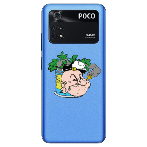 Xiaomi Poco M4 Pro 4G Popeye Transparent Silicone TPU Θήκη