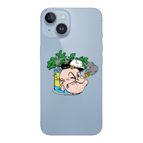 Apple iPhone 14  Popeye Transparent Silicone TPU Θήκη