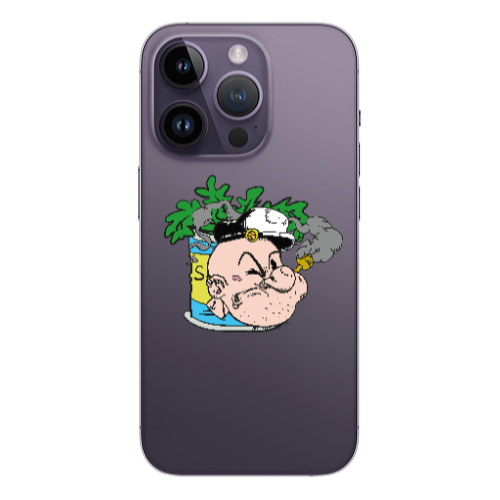Apple iPhone 14 Pro  Popeye Transparent Silicone TPU Θήκη