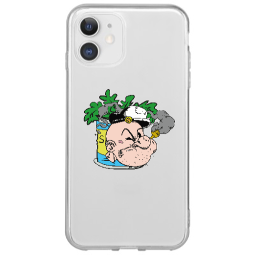 Apple iPhone 12 Mini Popeye Transparent Silicone TPU Θήκη