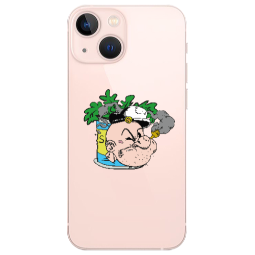 Apple iPhone 13 Mini Popeye Transparent Silicone TPU Θήκη