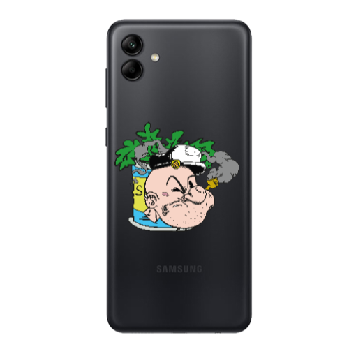 Samsung A04 Popeye Transparent Silicone TPU Θήκη