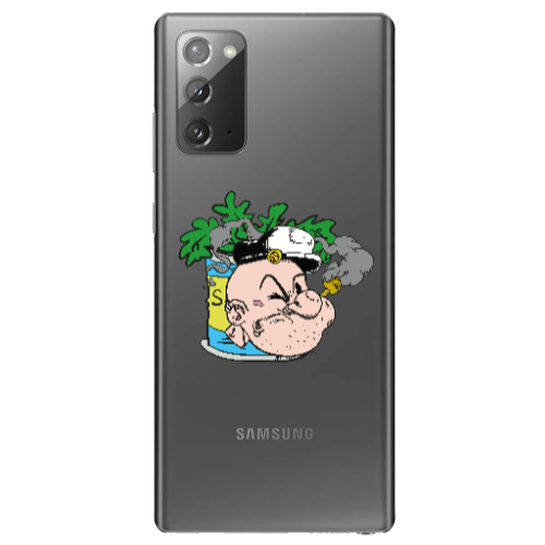 Samsung Note 20 Popeye Transparent Silicone TPU Θήκη