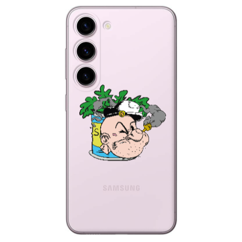 Samsung S23 Popeye Transparent Silicone TPU Θήκη