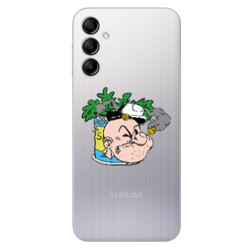 Samsung A24 Popeye Transparent Silicone TPU Θήκη