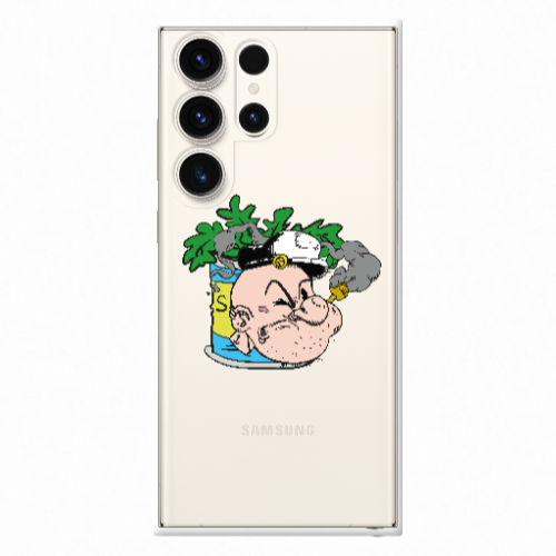 Samsung S23 Ultra Popeye Transparent Silicone TPU Θήκη