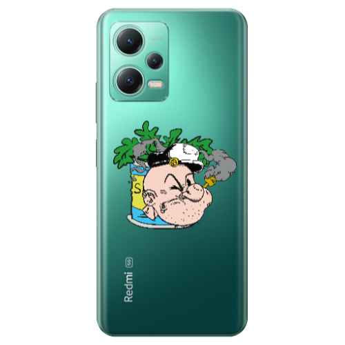 Xiaomi Redmi Note 12 Pro 5G Popeye Transparent Silicone TPU Θήκη