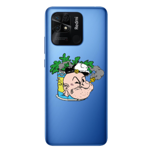 Xiaomi Poco C40 Popeye Transparent Silicone TPU Θήκη