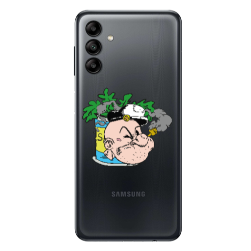 Samsung A13 5G Popeye Transparent Silicone TPU Θήκη