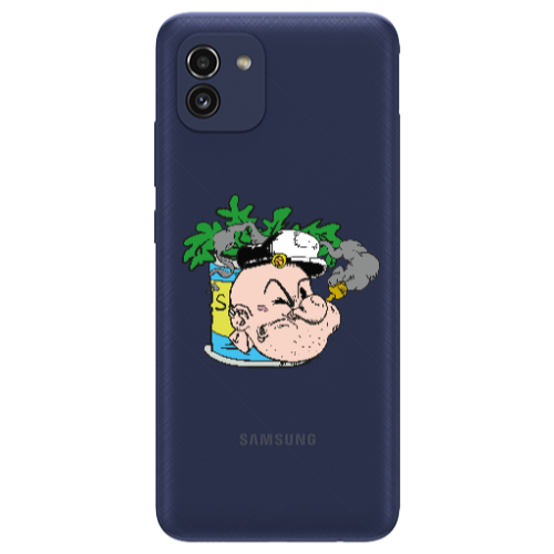 Samsung A03 Popeye Transparent Silicone TPU Θήκη