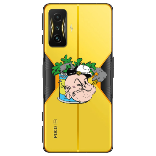 Xiaomi Poco F4 Gt Popeye Transparent Silicone TPU Θήκη