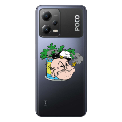 Xiaomi Poco X5 Popeye Transparent Silicone TPU Θήκη
