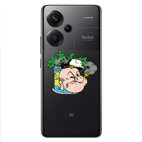 Xiaomi Redmi Note 13 Pro+ 5G  Popeye Transparent Silicone TPU Θήκη