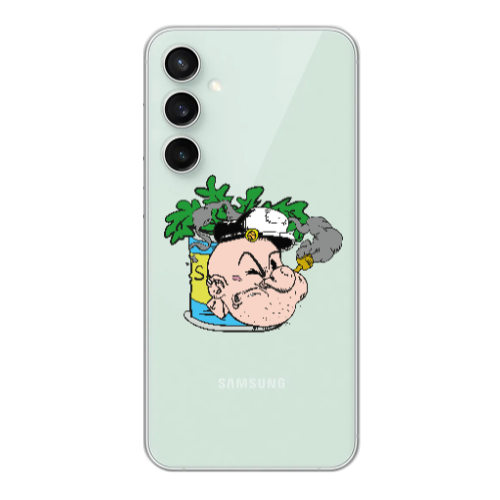 Samsung S24 Plus Popeye Transparent Silicone TPU Θήκη