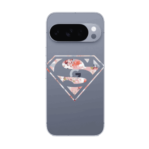 Google Pixel 10 Pro XL Superman logo Transparent Silicone TPU Θήκη