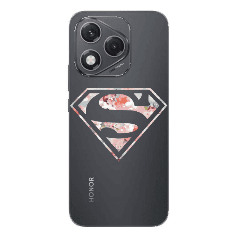 Honor 400 Lite Superman logo Transparent Silicone TPU Θήκη