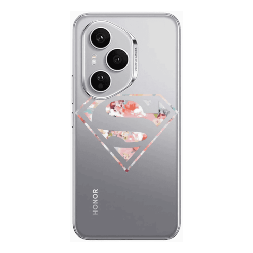 Honor Magic 400 Pro Superman logo Transparent Silicone TPU Θήκη