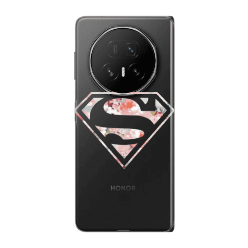Honor Magic V5 Superman logo Transparent Silicone TPU Θήκη