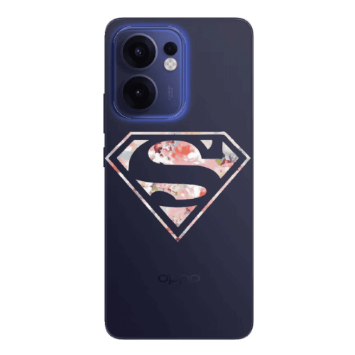 Oppo Reno13 FS Superman logo Transparent Silicone TPU Θήκη