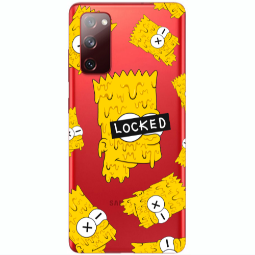 Samsung S20 FE Bart Simpson Transparent Silicone TPU Θήκη