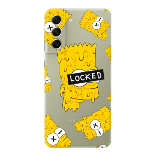 Samsung S22 Plus Bart Simpson Transparent Silicone TPU Θήκη