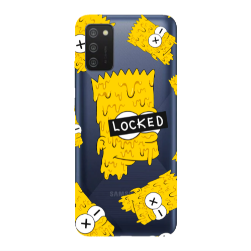 Samsung A03S Bart Simpson Transparent Silicone TPU Θήκη