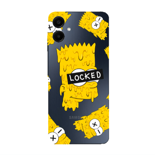 Samsung A06 Bart Simpson Transparent Silicone TPU Θήκη