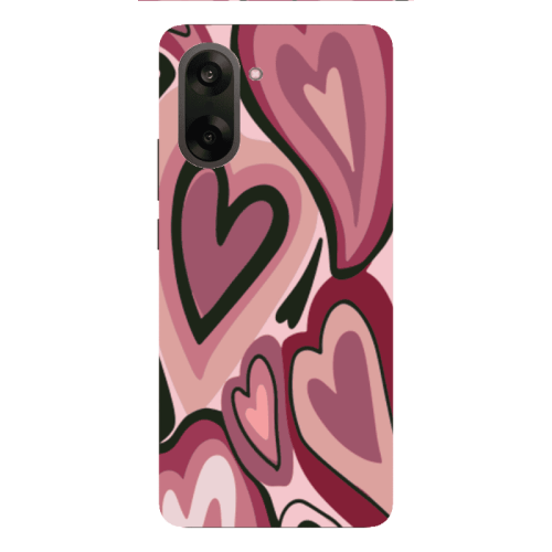 Oneplus Nord CE 5 Mix Heart Transparent Silicone TPU Θήκη