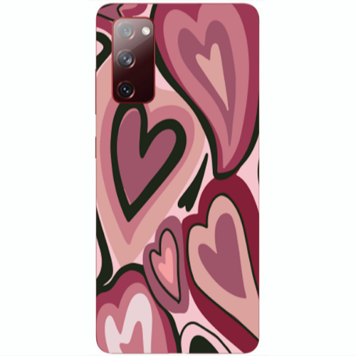 Samsung S20 FE Mix Heart Transparent Silicone TPU Θήκη