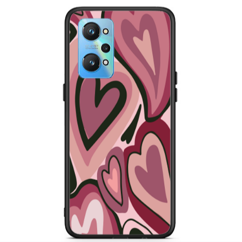 Realme Gt Neo 2 Mix Heart Black Glossy Θήκη